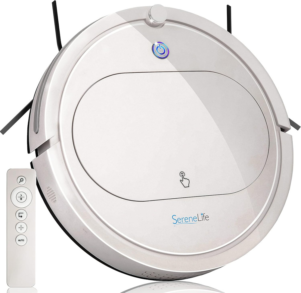 Robot Vacuum Cleaner with Remote Control, Smart Robotic Machine Automatic Floor