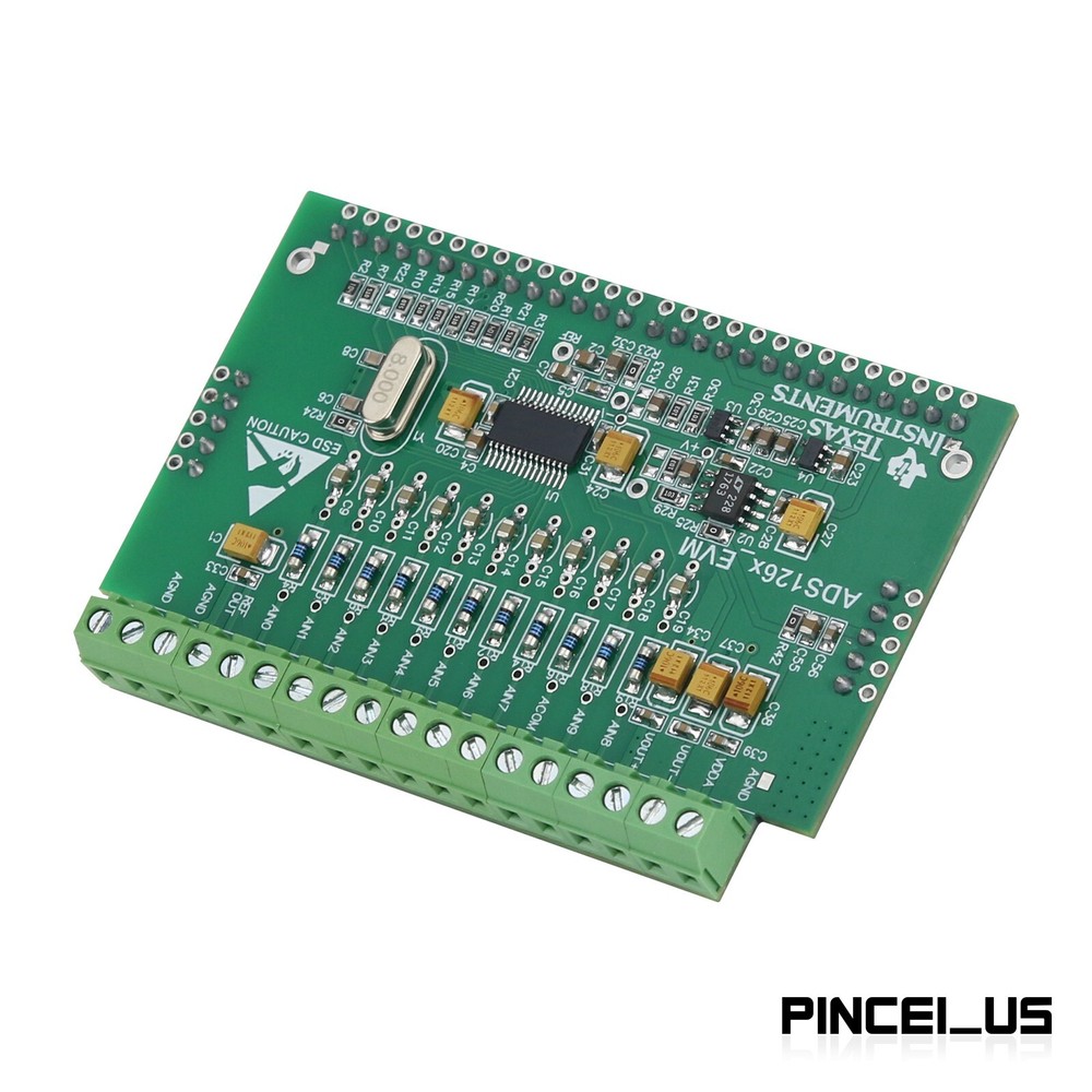 ADS1263 Industrial Version 32Bit ADC Module Analog to Digital Converter Module
