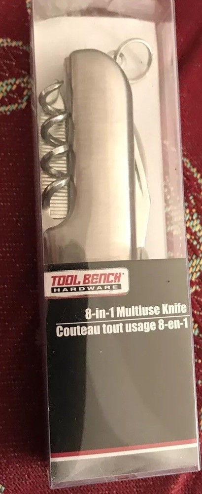 TOOL BENCH 8- IN ONE- MULTIUSE KNIFE