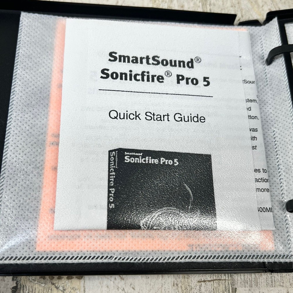 SmartSound SonicFire Pro 5 - Final Cut Pro Plug-In Scoring Edition