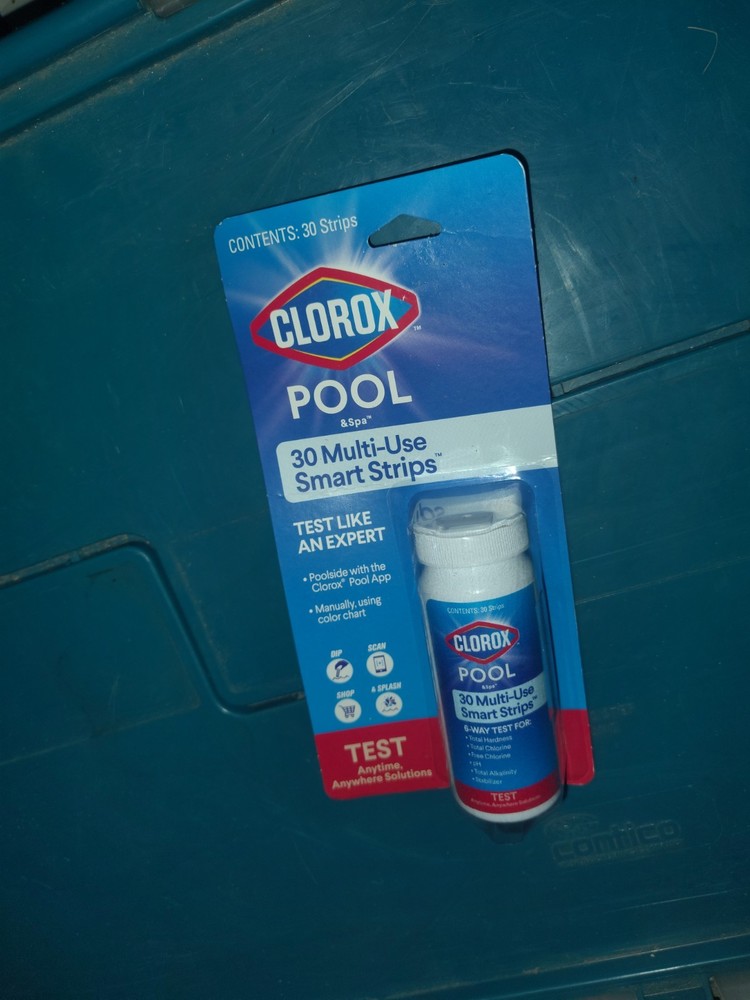 Clorox Pool & Spa 30 Multi-Use Smart  STRIPS - Test Anytime, Anywhere Solutions
