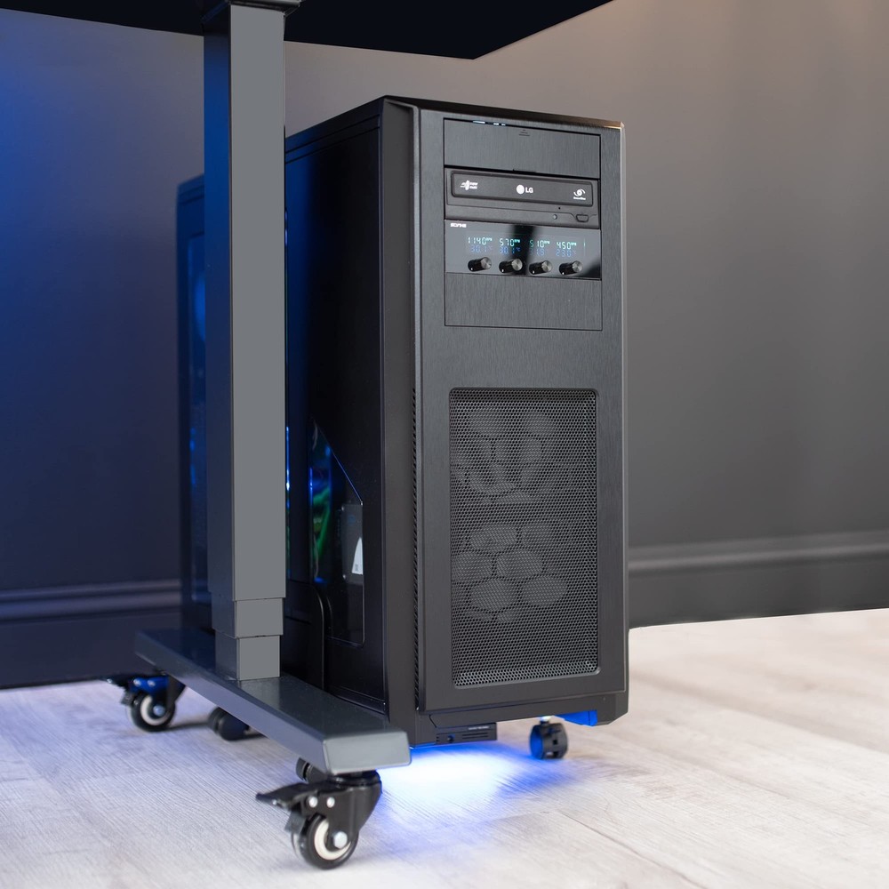 VIVO Large Computer Tower Desktop ATX-Case, CPU Steel 14" max width, Black