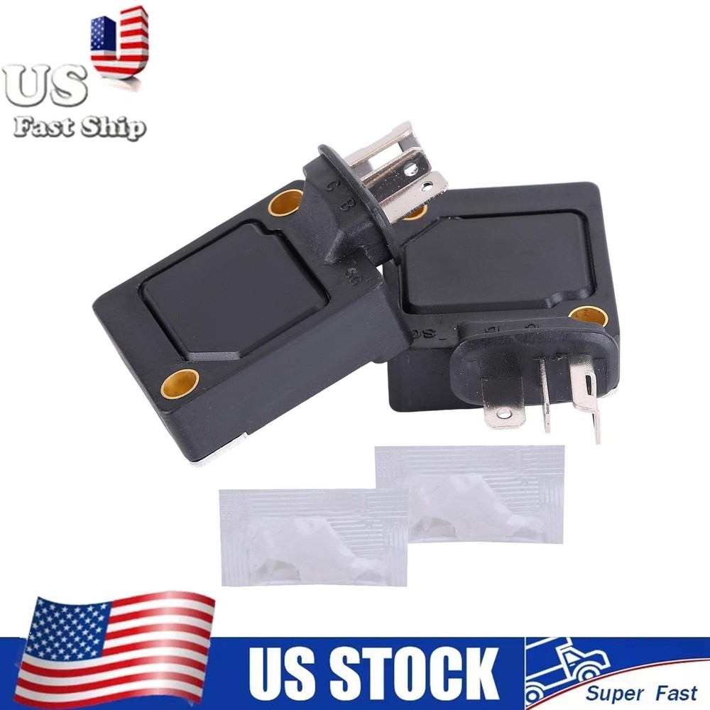 Black Distributor Ignition Module E301-24-910 For Mazda RX7 w/ Series 2 1981-85