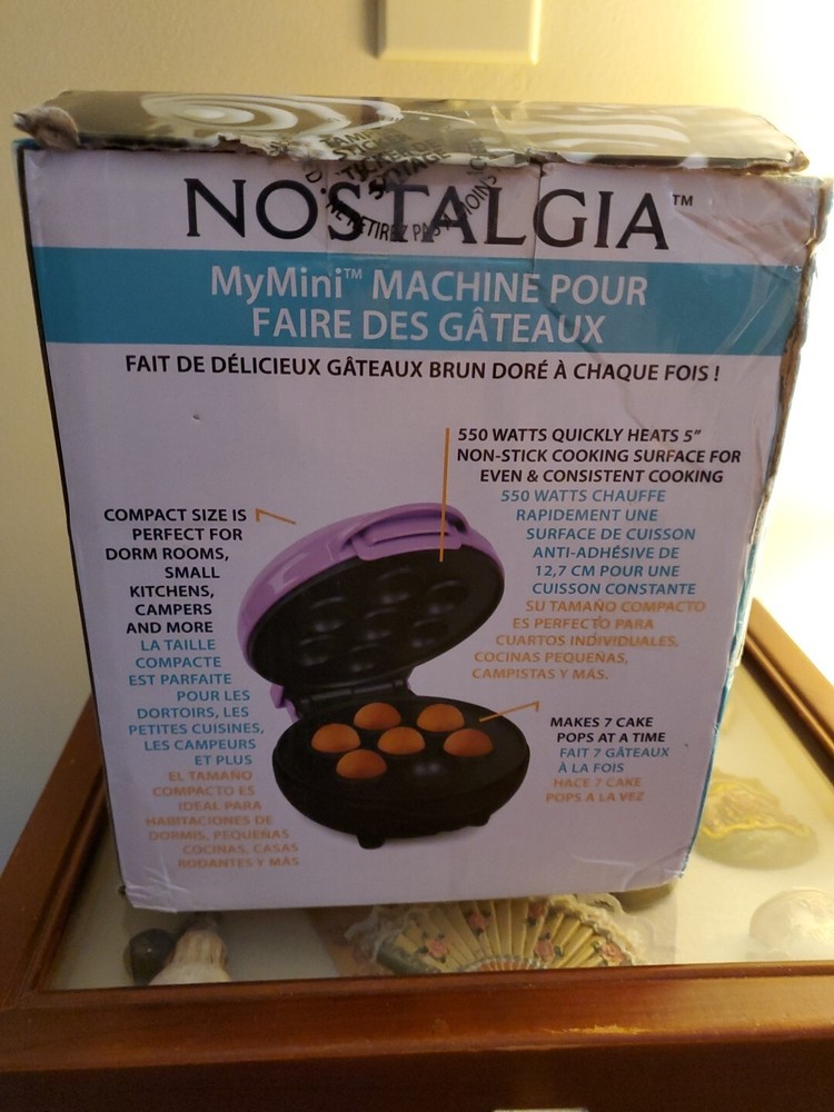 Nostalgia My Mini Cake Pop Maker