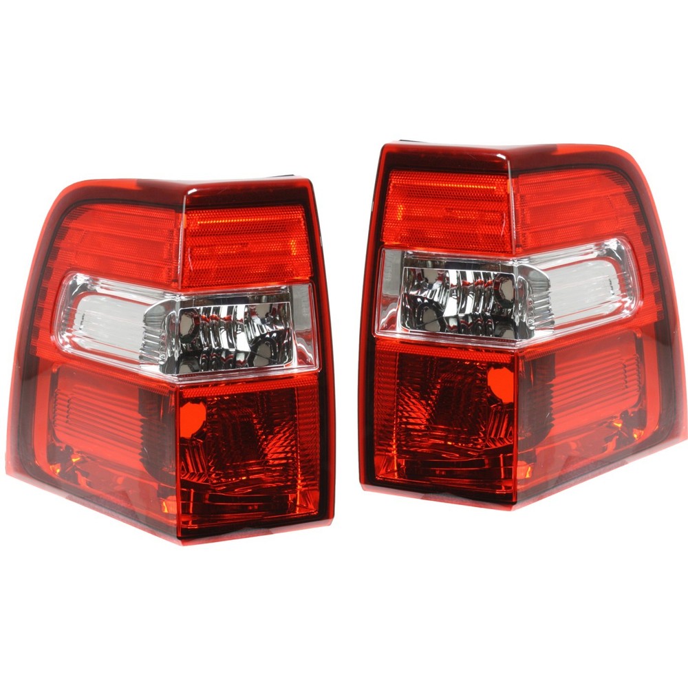 Driver and Passenger Side Tail Light For Ford Expedition 2007-2017 Halogen