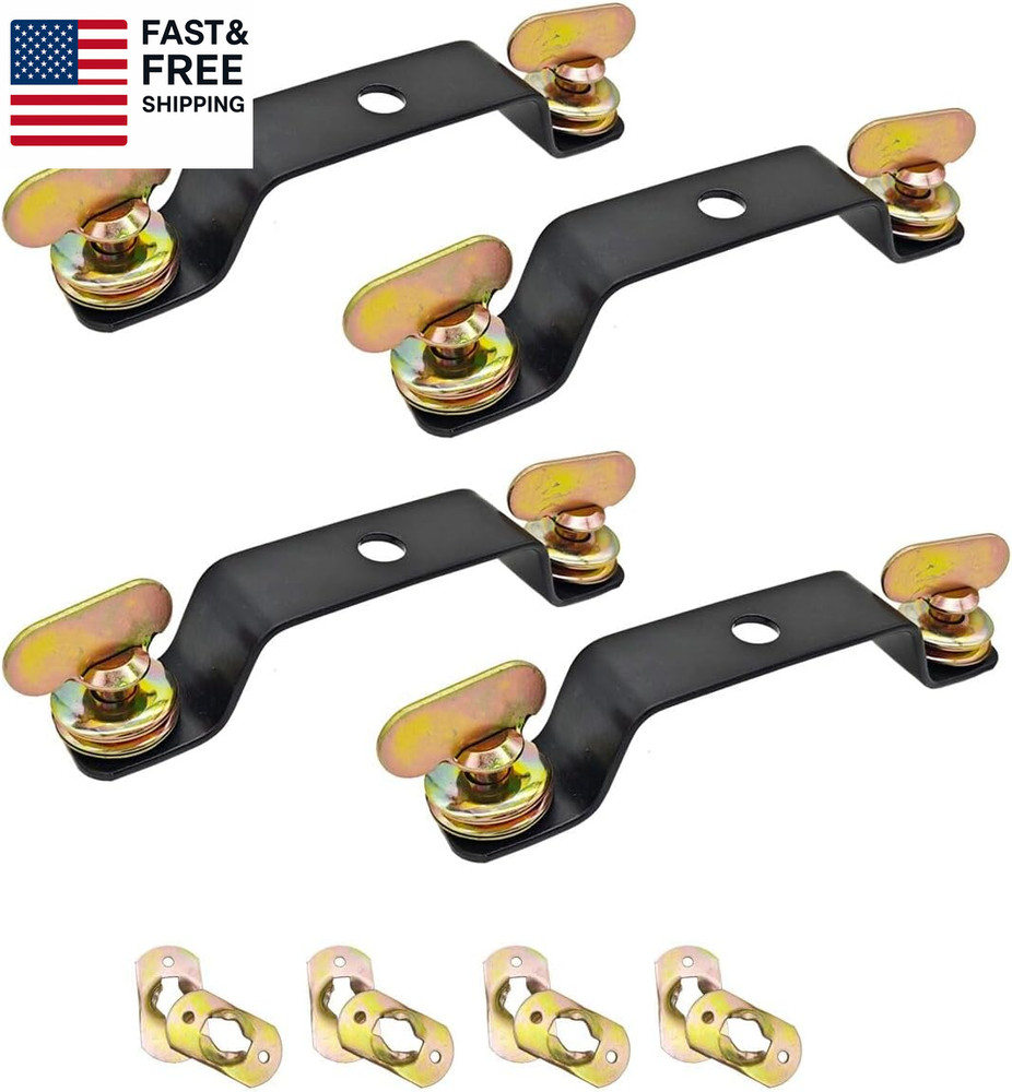 4 Pack Moving Head Light Bridge Connector Truss Clamp Bracket, Stage Light Clamp