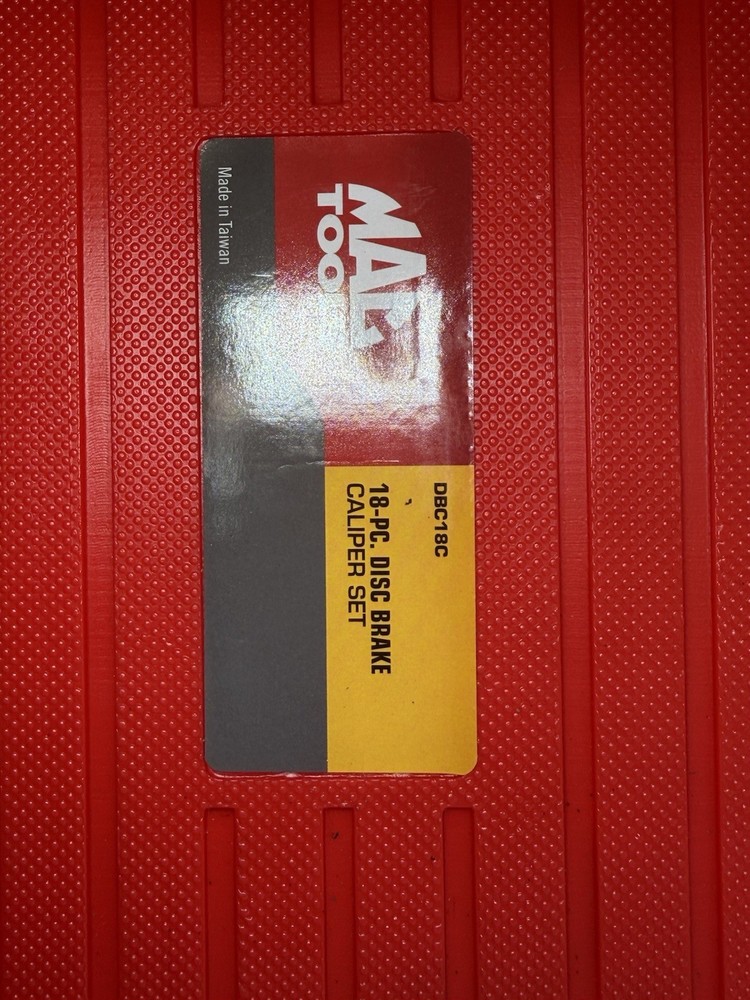 Mac Tools DBC18C Disc Brake Caliper Turn-In Kit 18-Pc