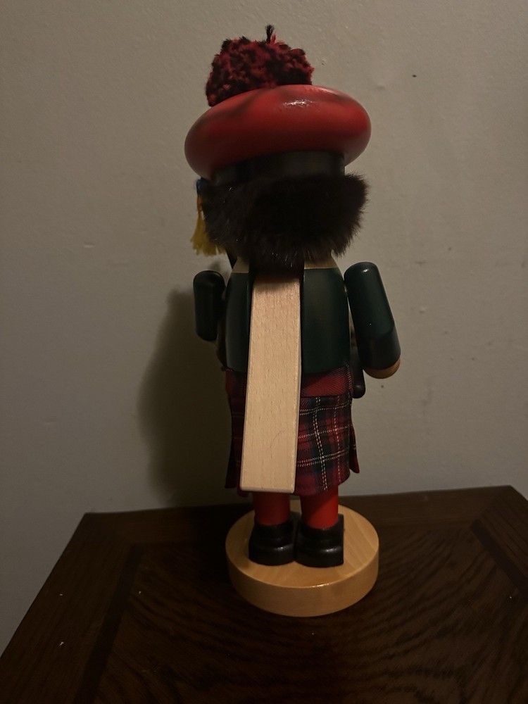 Steinbach Nutcracker 15" Scottish Bagpiper