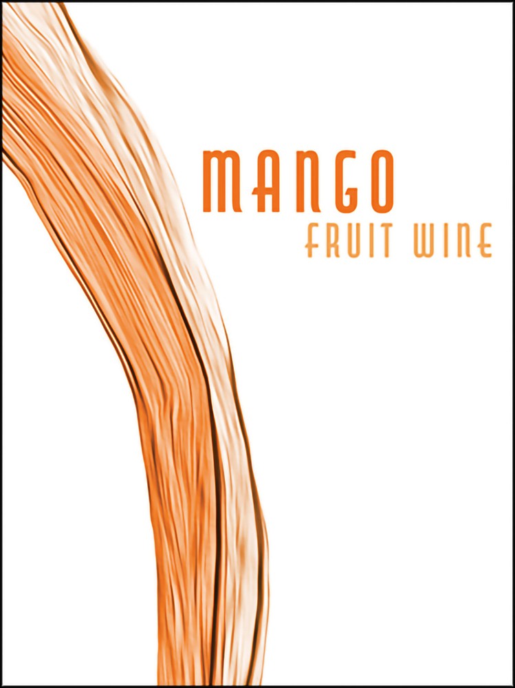 Mango Fruit wine Labels 30/Pack Fruit Labels Collection