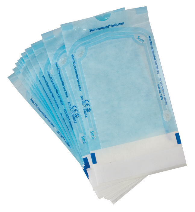 BeeSure Sterilization Pouches (3-1/2" x 5-3/4") - Pkg. 200
