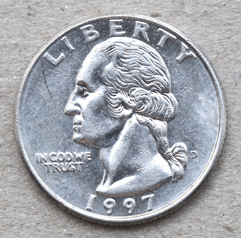 1997 D Washington Quarter circulated