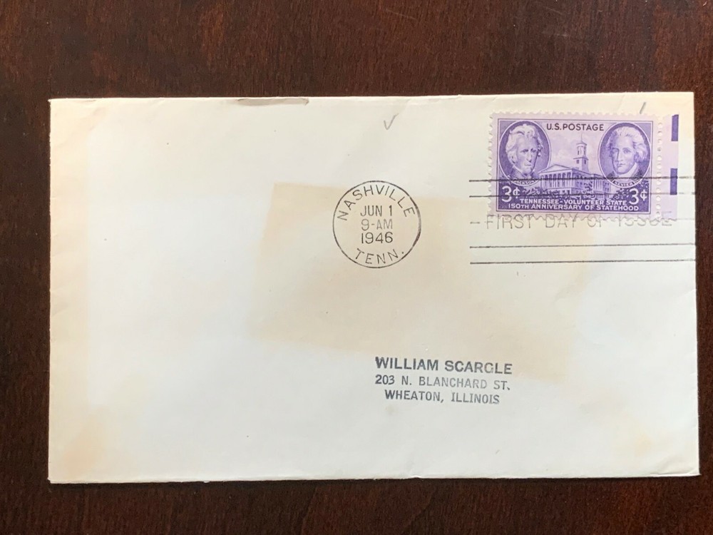 FDC First Day Cover Scott # 941