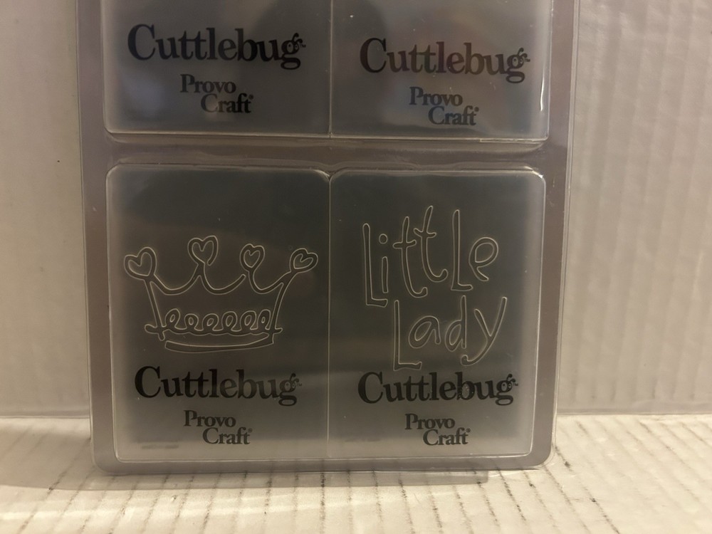 Provo Craft Cuttlebug Princess (4 Embossing Folders)