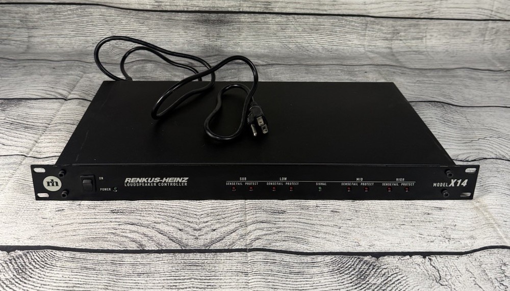 renkus heinz loud speaker controller x14