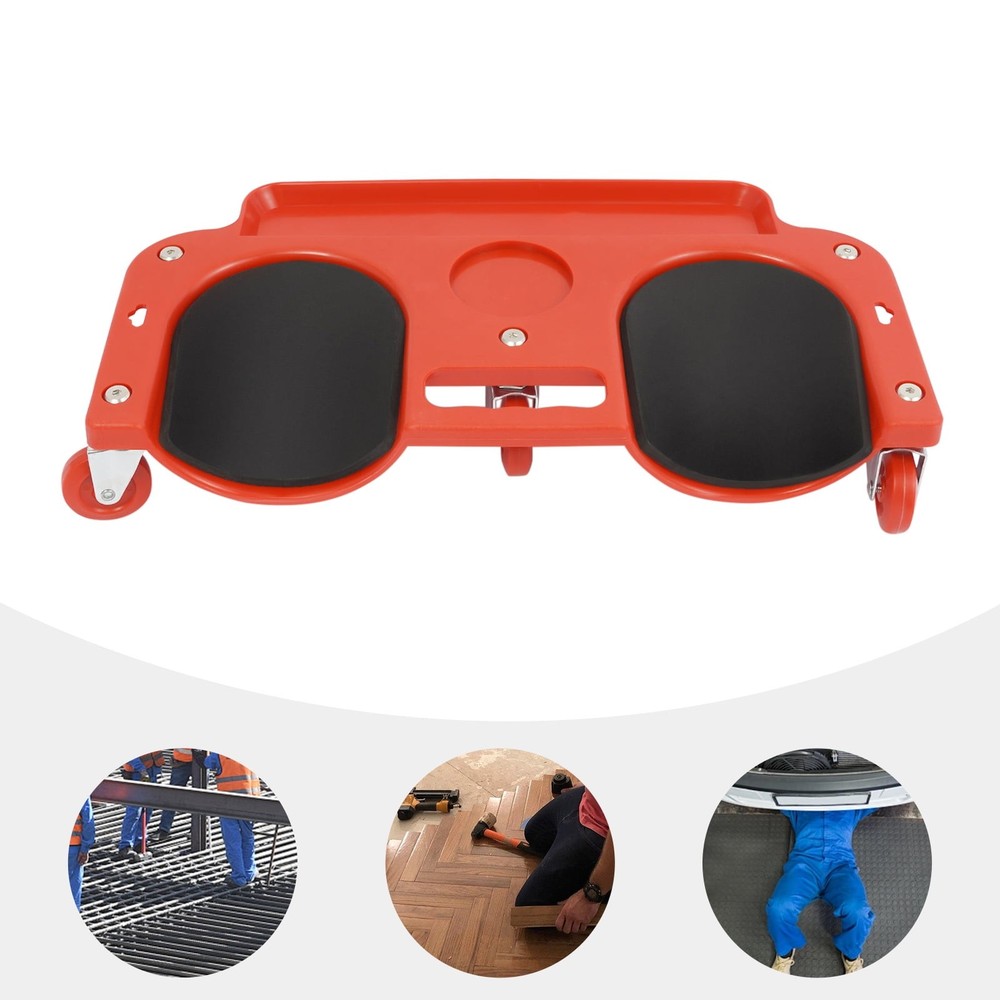 Rolling Knee Pads With Wheels Creeper Used For Tile Work Floor Construction Tool