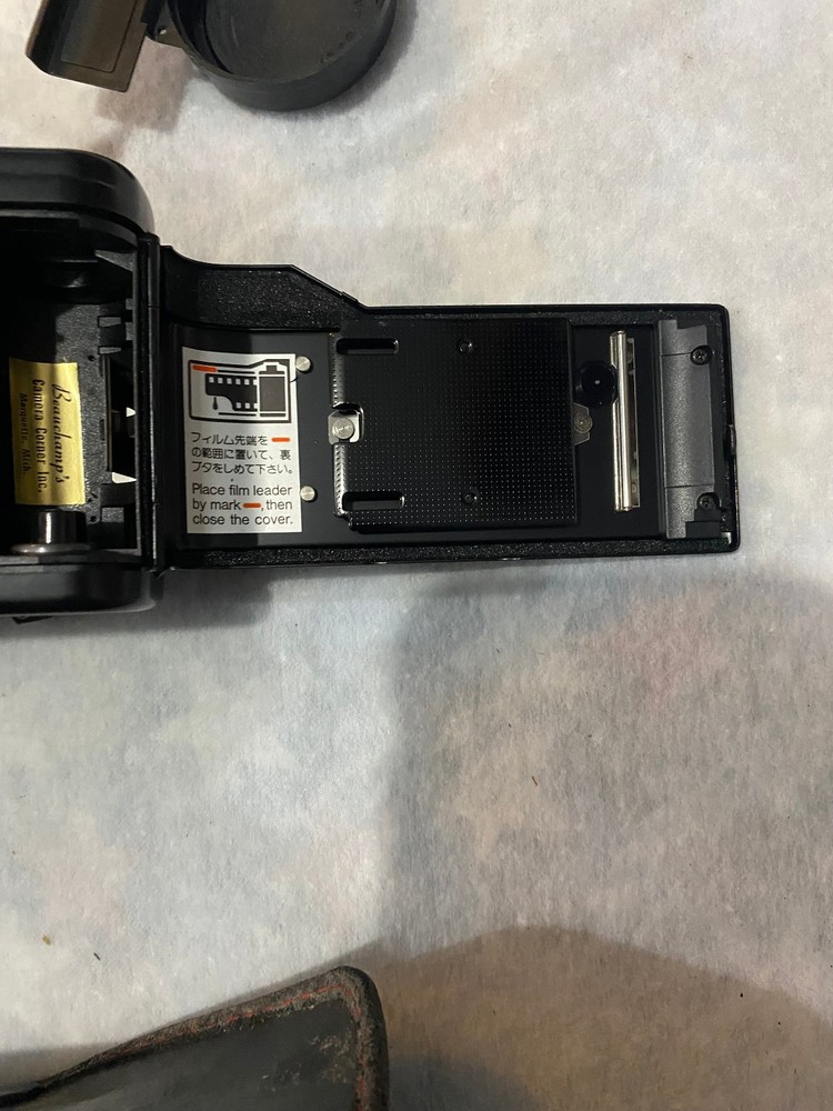 Yashica Full Automatic Focus Motor Case & Strap 38mm Camera Tested Works