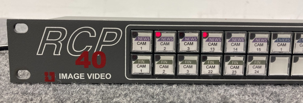 Image Video RCP-40 40-Button Control Panel w/ Power Cord