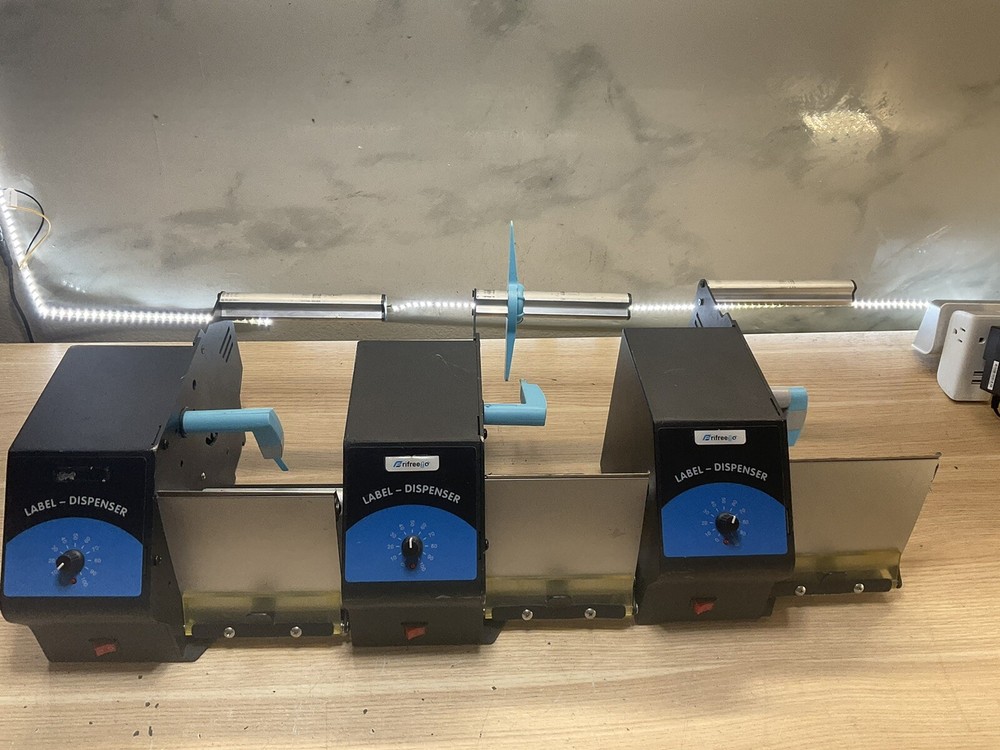 3 Automatic Label Dispenser Stripper Sticker Separating Machine /JUA2281