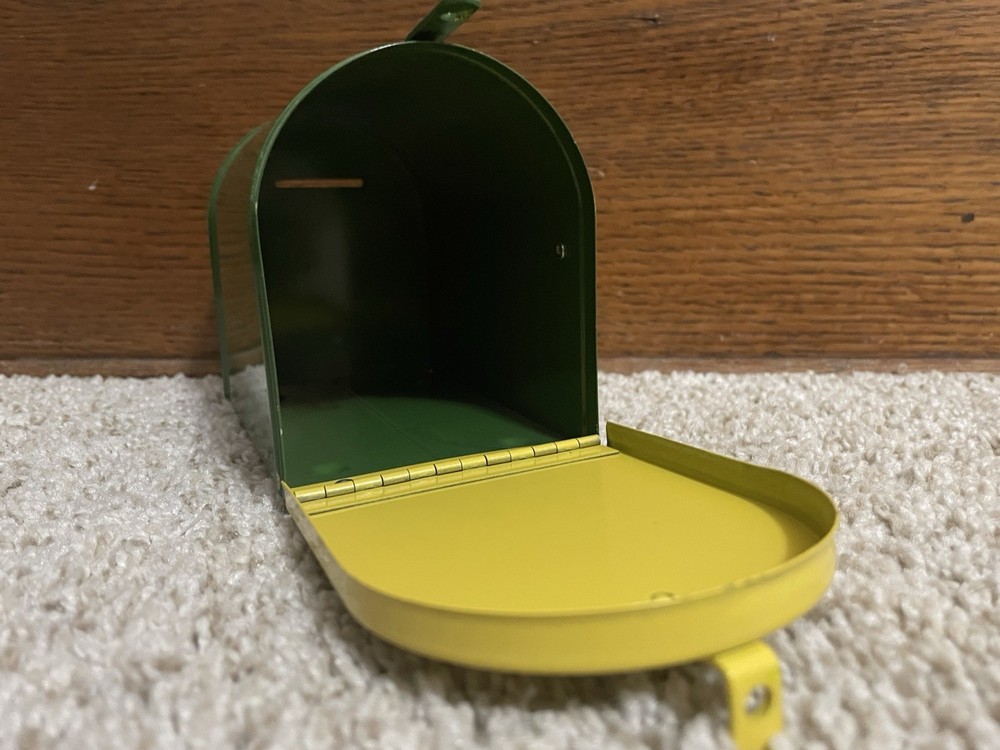 Vintage John Deere Miniature Mailbox