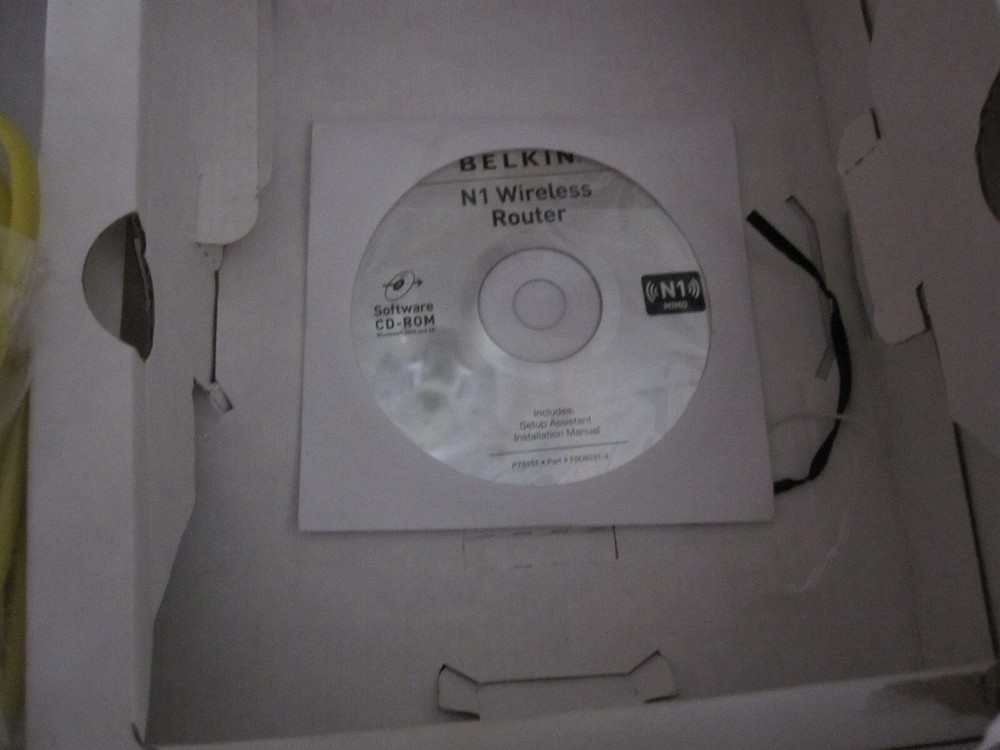 2-Belkin N1 Vision Wireless Router .. Version 1000