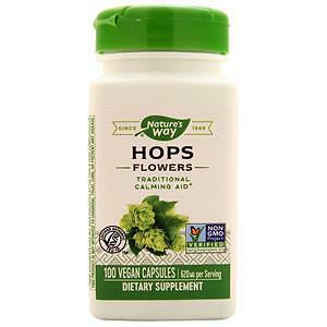 Nature's Way Hops Flowers  100 vcaps