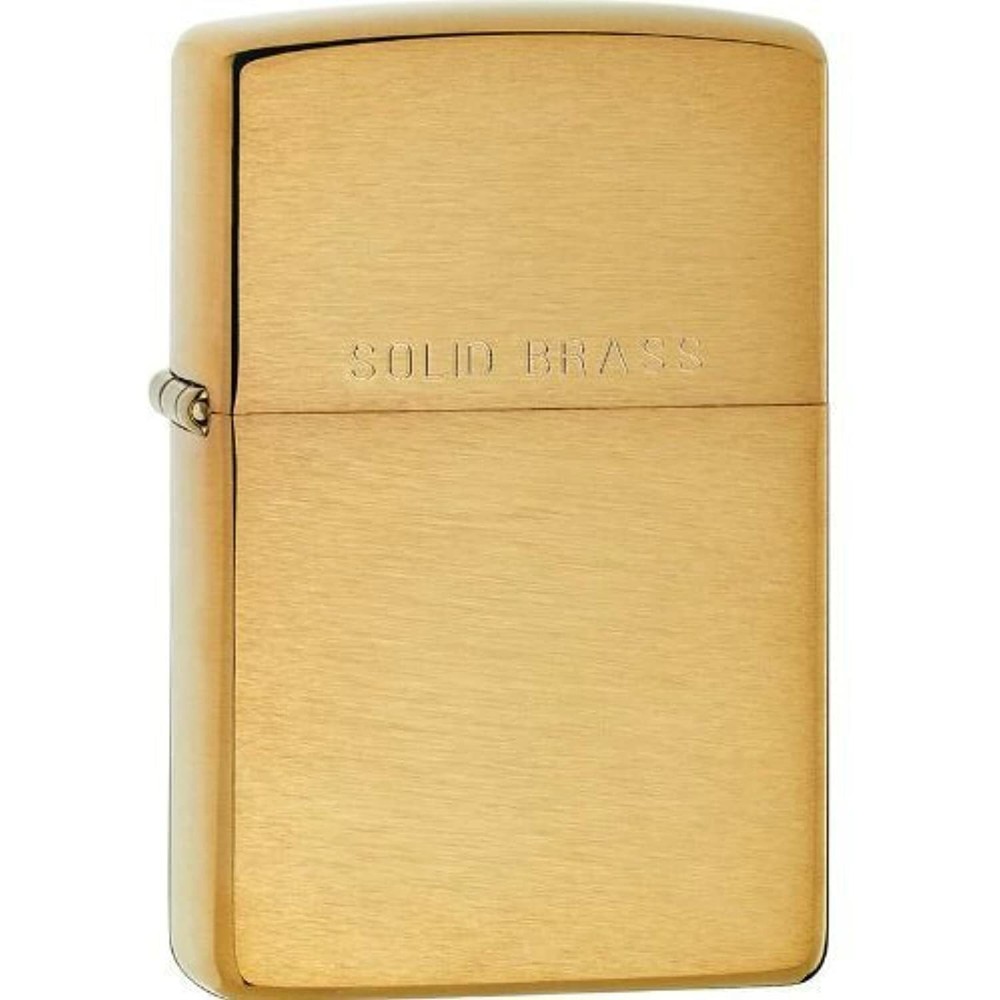 BRUSHED BRASS W/O SOLID BR ENG