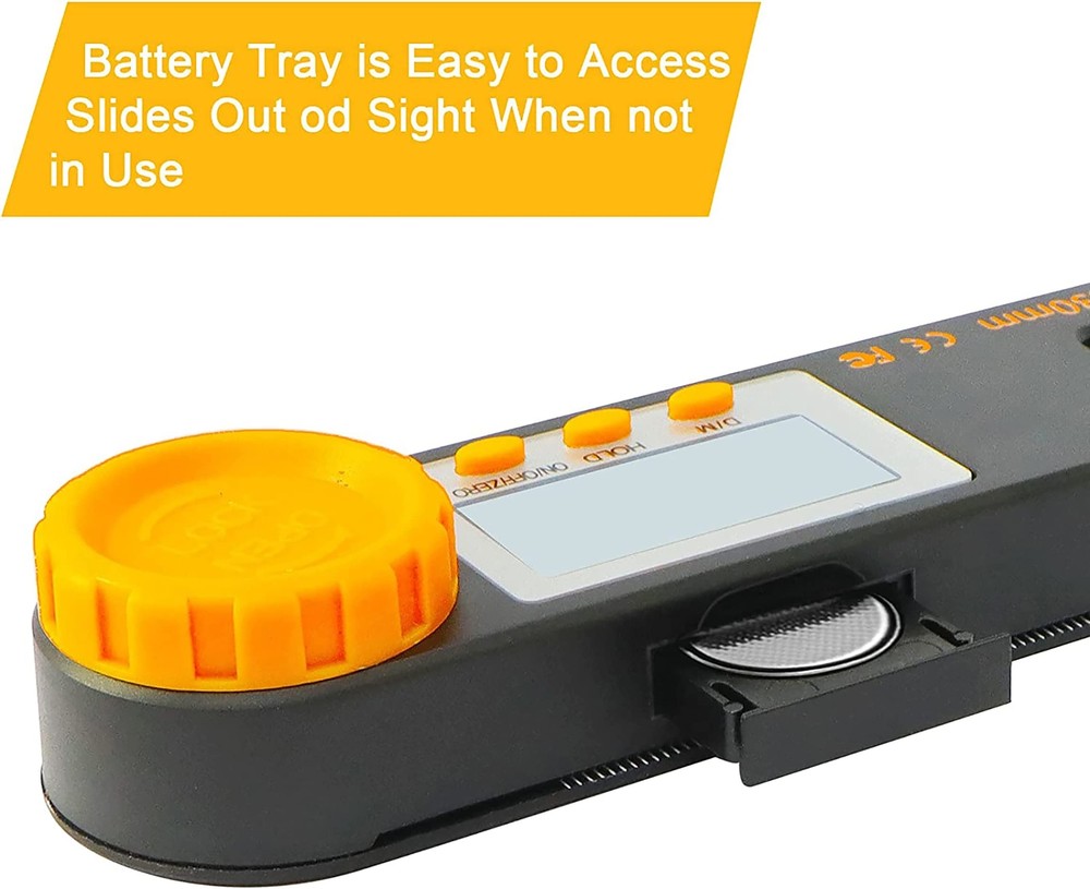 Digital Angle Finder Tool 7inch 0360 Degree Led Digital Protractor With Horizont