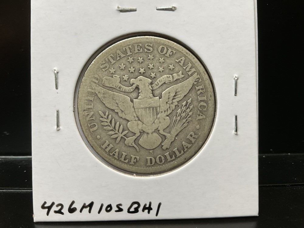 1910-S Barber Half