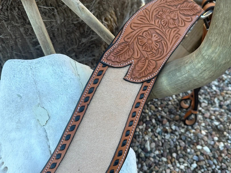 Brown Cow Puncher Tripping Collar