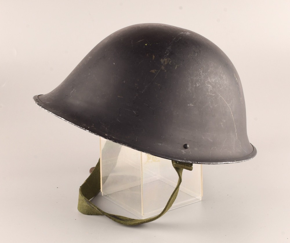 *WWII Black 1953 Helmet