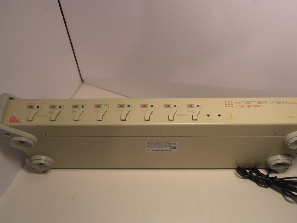 Master View max (CS138A) 8-Ports External KVM Plus switch 