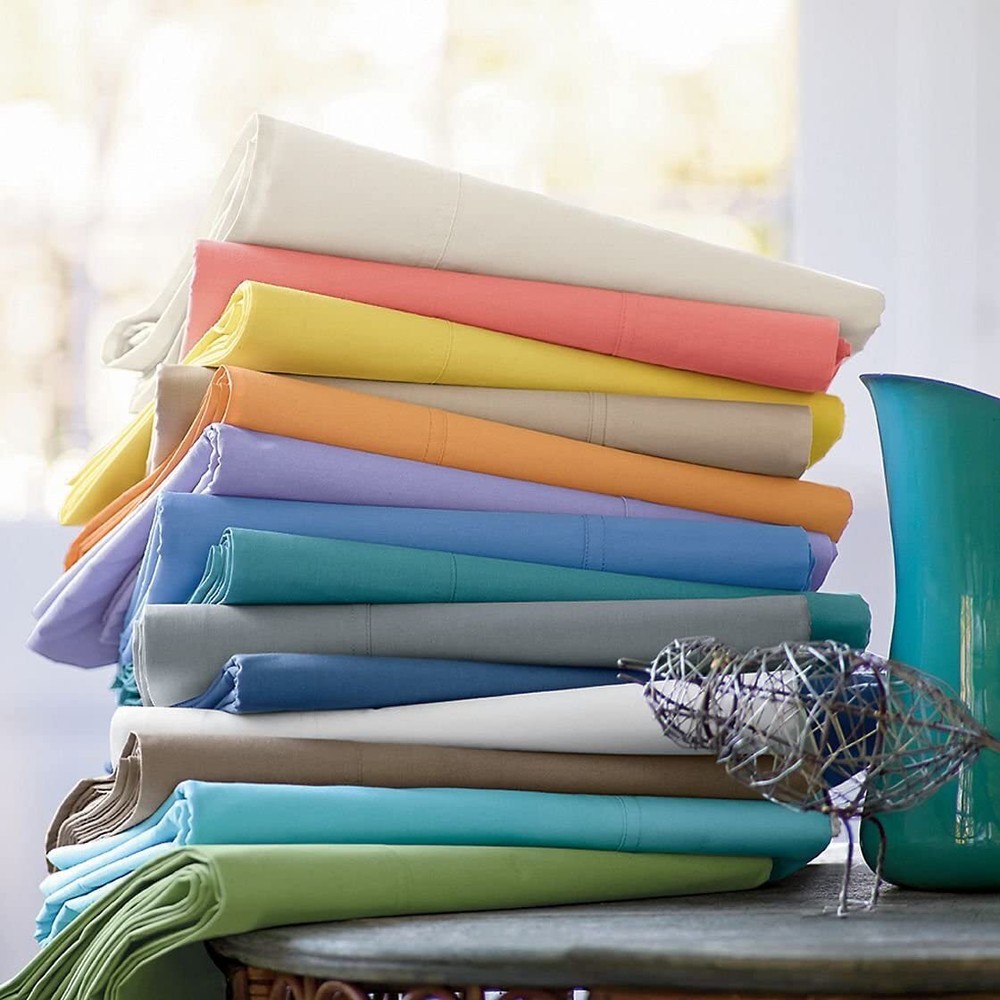 1200 THREAD COUNT EGYPTIAN COTTON 2 PCs PILLOW CASE SET US SIZES! SALE