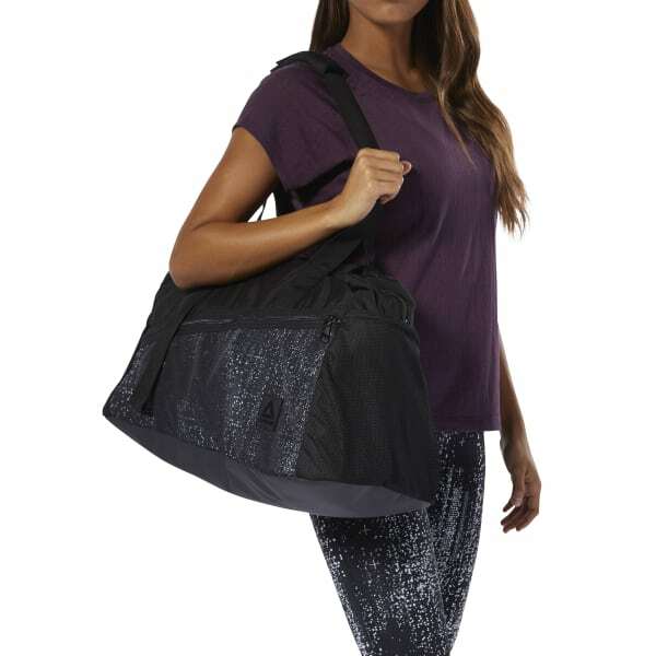 Reebok Black Enhanced Active Grip Training Gym Bag X3116
