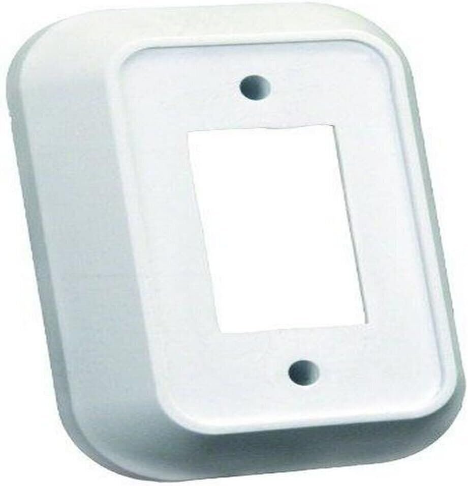 JR Products 13485 Single Switch Wall Spacer - White