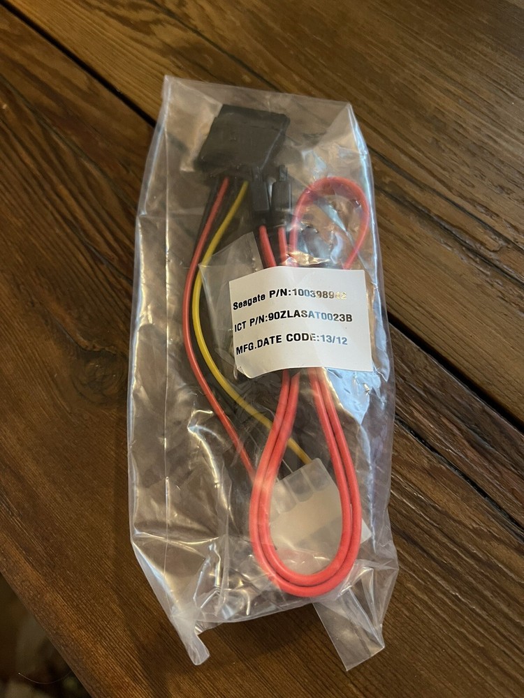 Seagate P/N: 100398942 SATA Power Hard Drive Data Cables - New!