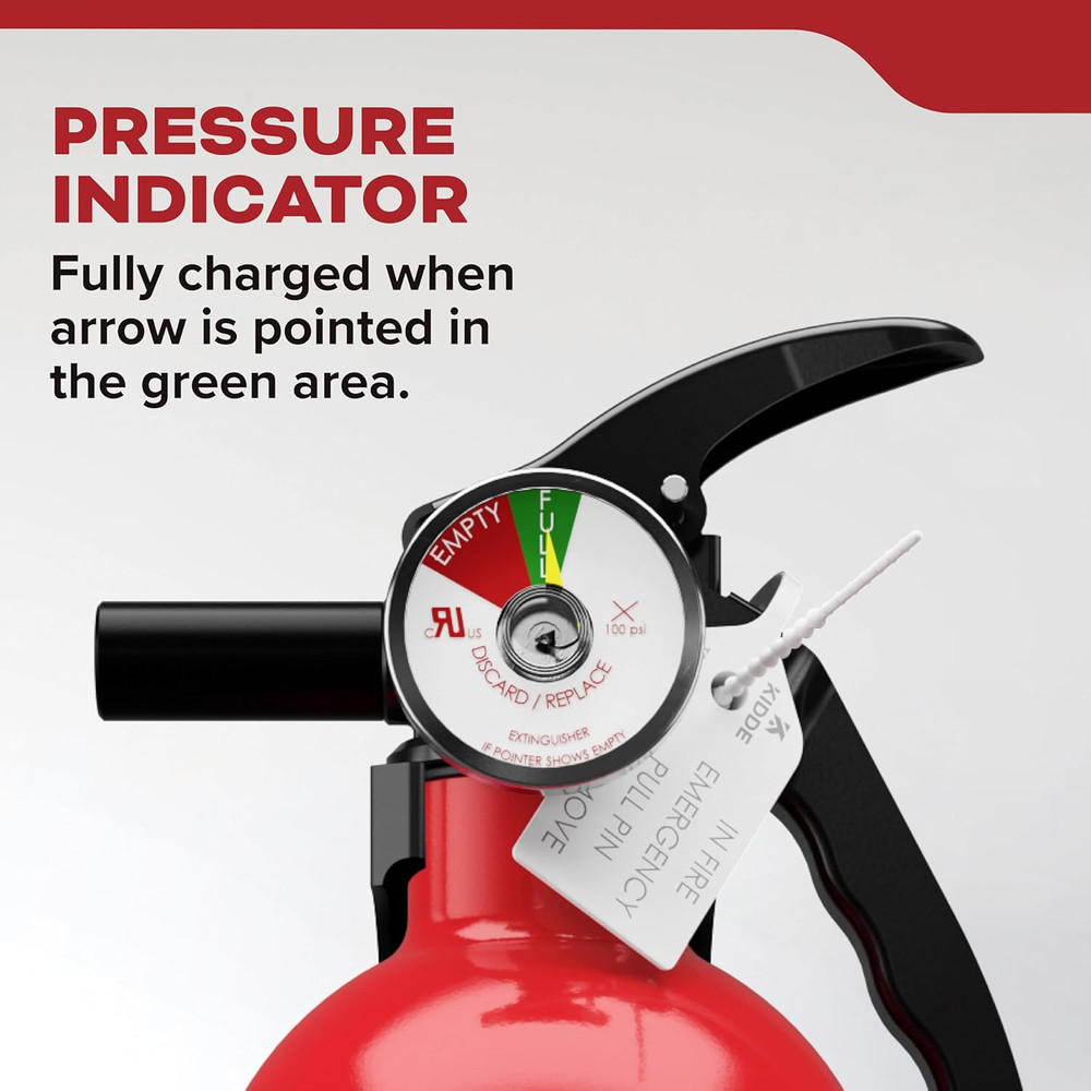 Kidde Multi Purpose Fire Extinguisher for Home, Office, Dorm, Residential