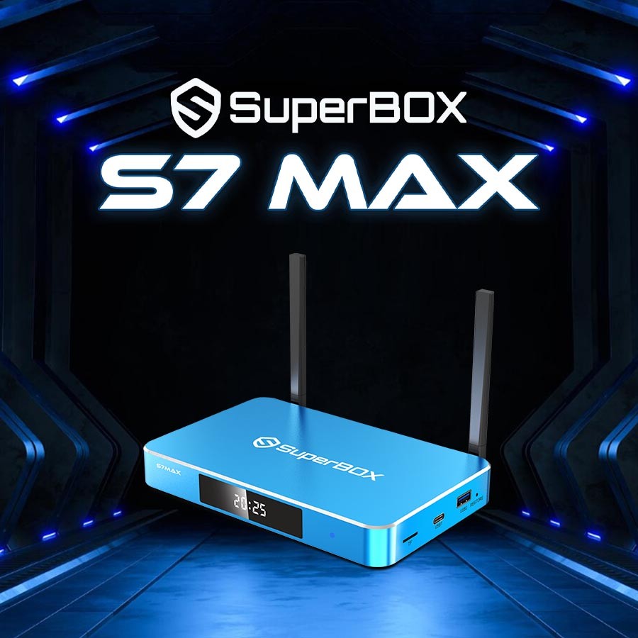 2026 New Superbox S7 Max streaming media player 6K UHD Android 12 Ship Same Day