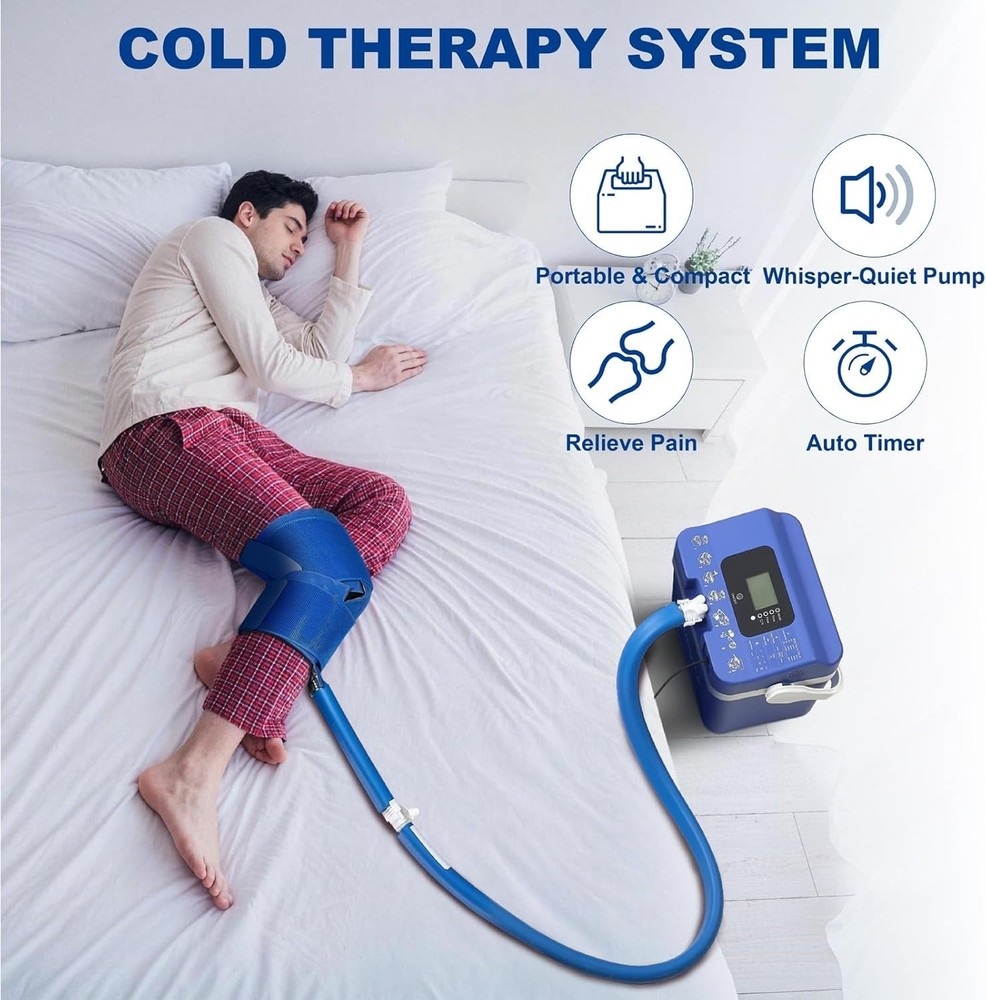 Cold Therapy Machine Ice Therapy System for Knee Multiple Settings New in Box