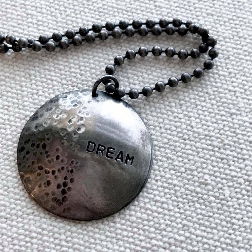 "Dream" Sterling Silver Necklace - Handcrafted