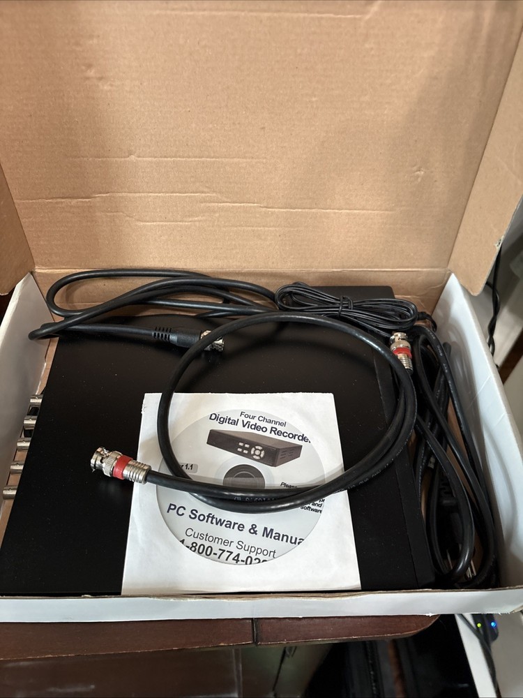 Security Labs SLD245 DVR Digital Video Recorder 4CH DVR