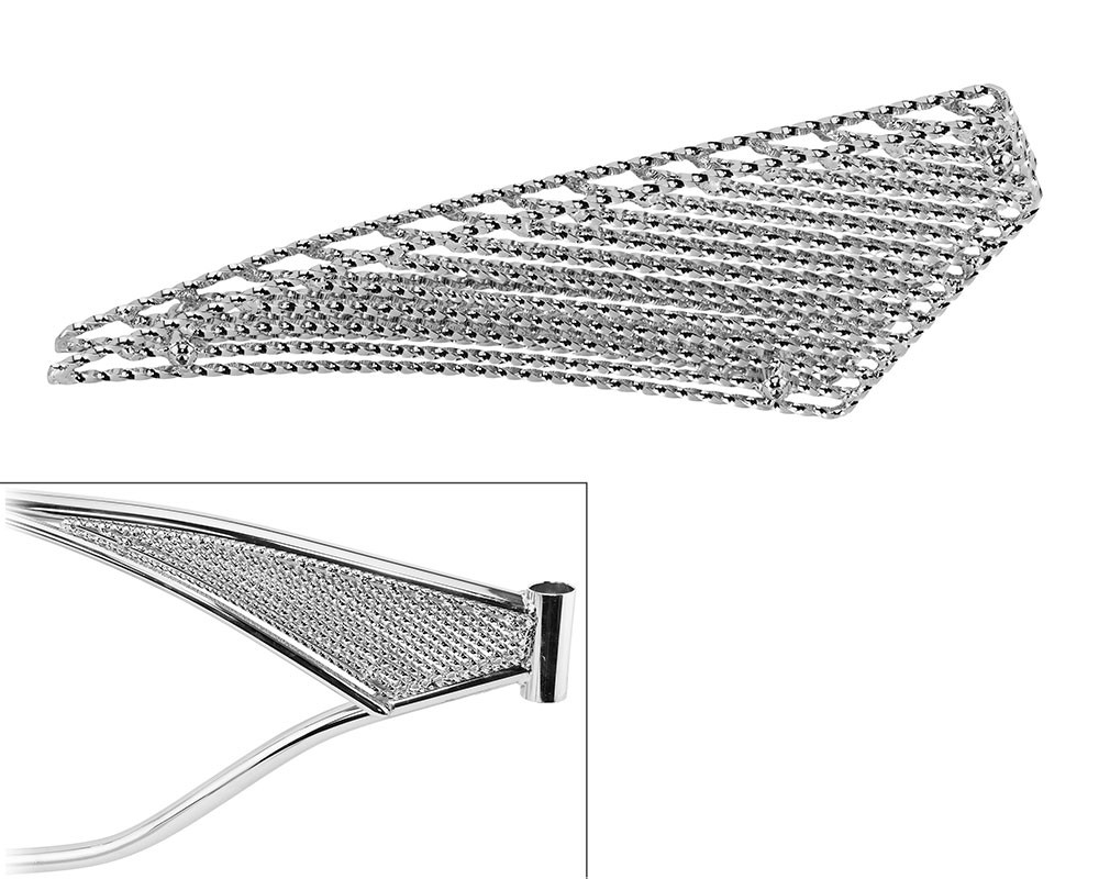 Bike 26 Twisted Frame Top-Insert Chrome.