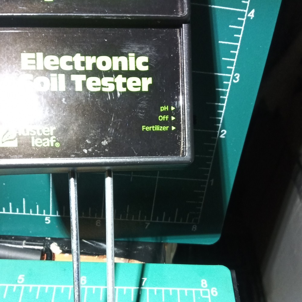 Rapitest ELECTRONIC SOIL TESTER NEW OPEN BOX NEVER USED