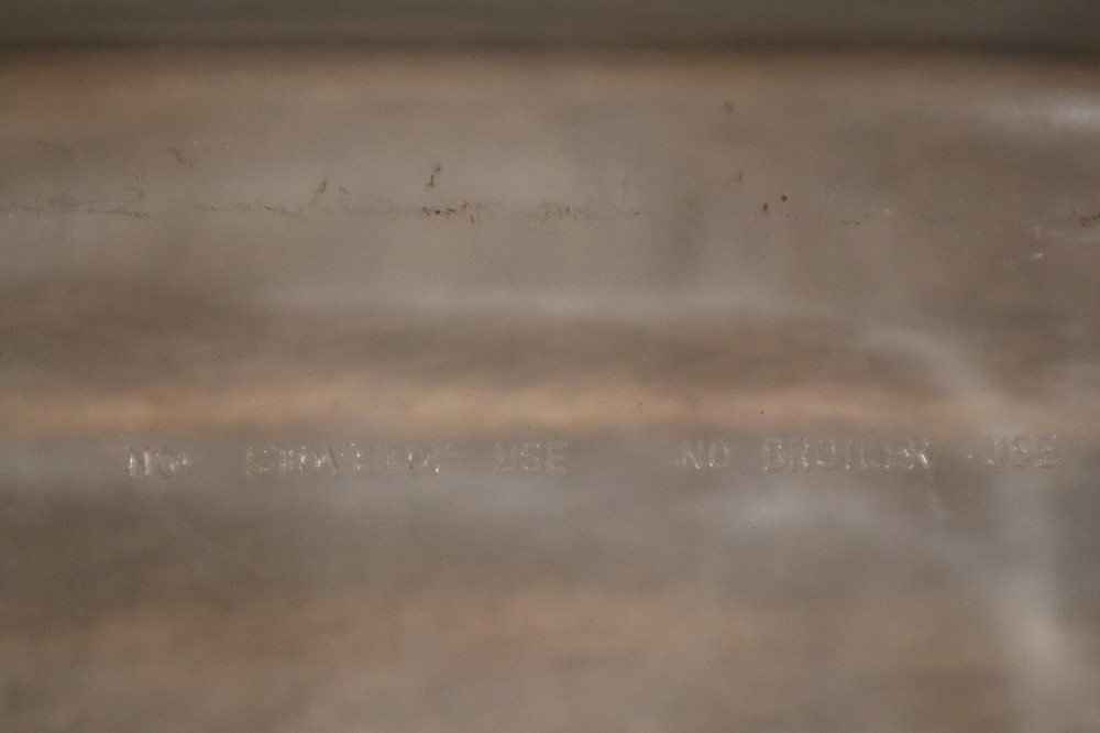 Anchor Hocking 9x13 glass pan clear