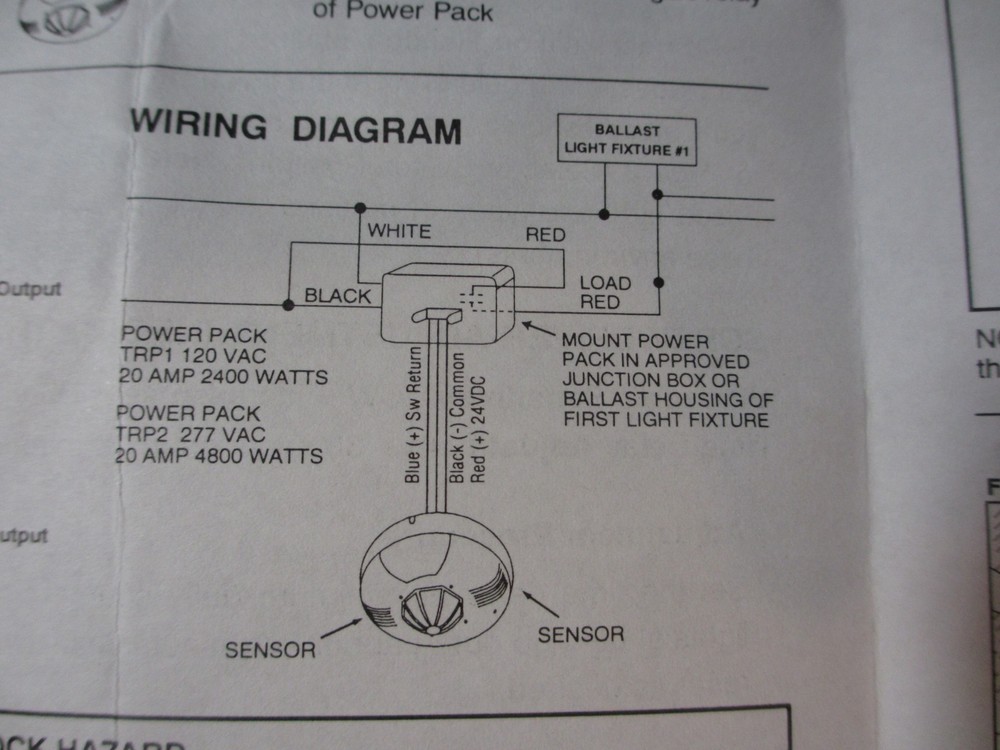Tork PSC15 Ceiling Mount PIR and Ultrasonic Occupancy Sensor 1500 foot coverage