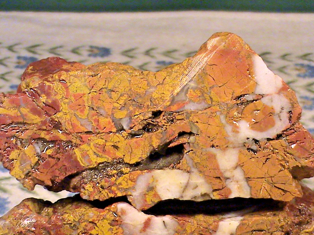 Mixed One-Cut Jasper Agate Lot, Solid Rough, Lapidary Rocks, 6 LBS, 0 OZ, #406