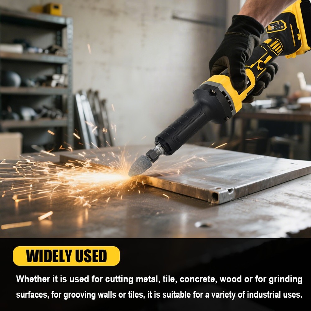 Cordless Die Grinder Compatible with DEWALT 20V Max Battery, 1/4" Precision C...