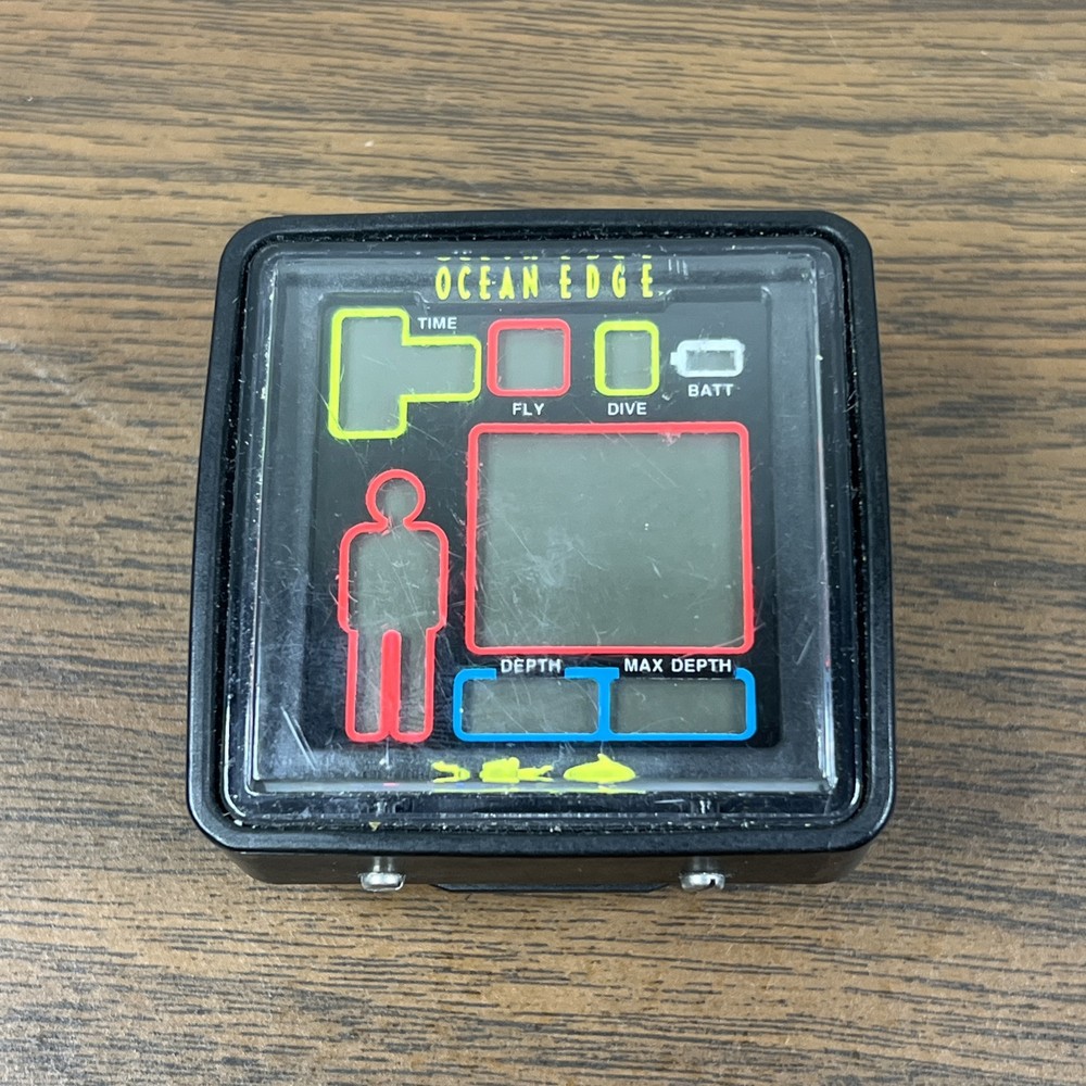 Vintage Ocean Edge Scuba Diving Wrist Computer UNTESTED Needs Battery