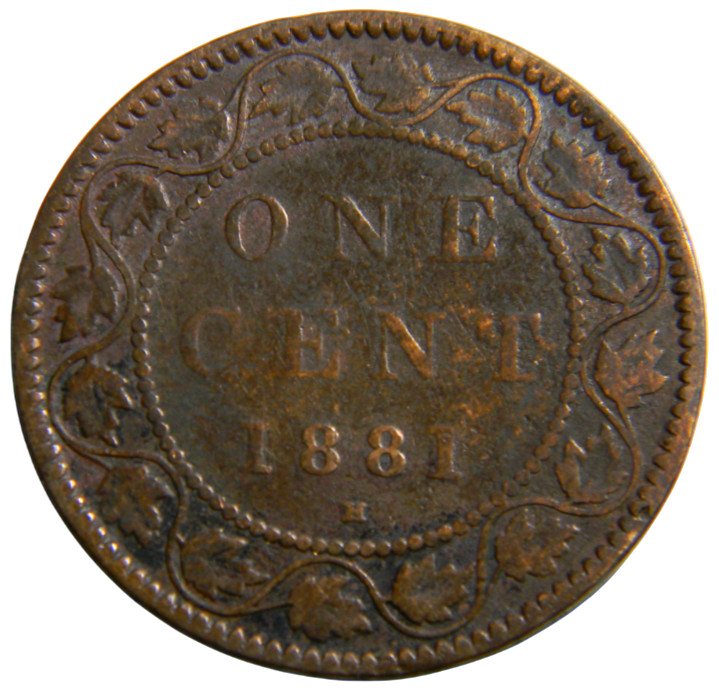 Canada 1881-H One Cent (0700)