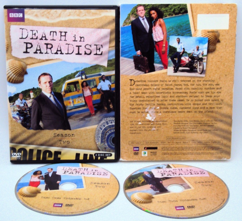 DEATH IN PARADISE SEASON TWO DVD