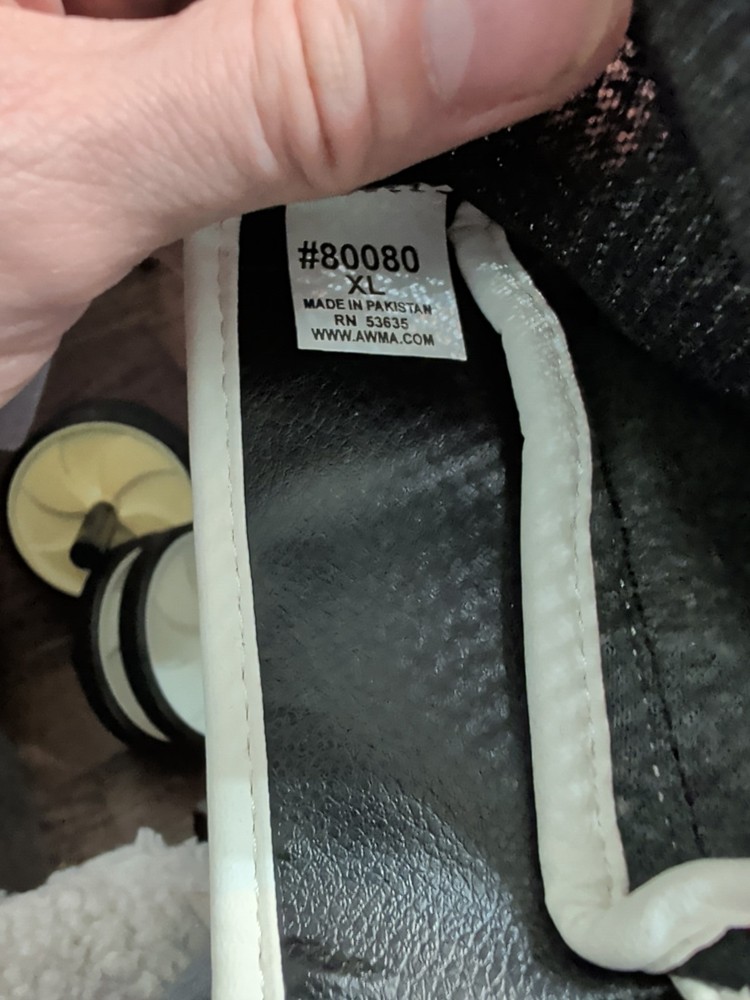 Pro Force Red And Black Bag Gloves